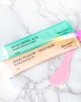 2 für 1 | Jelly Glow Rubber Mask™ - Gold