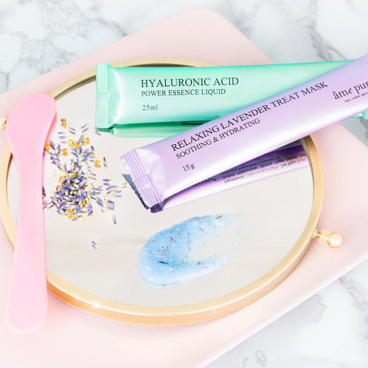 Jelly Glow Rubber Mask™ - Lavendel